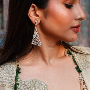 Crystal Drop Statement Earrings
