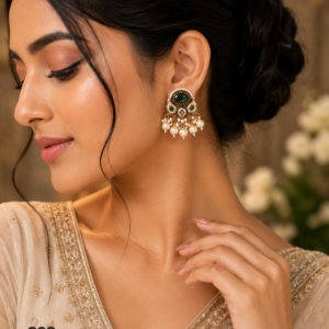 Antique Pearl Drop Earrings