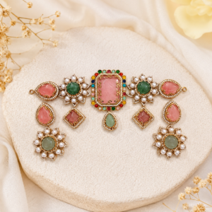 Floral Pearl Jewelry Set