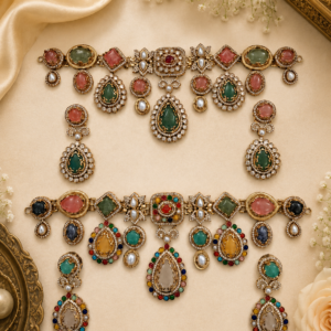 Traditional Stone Choker Set
