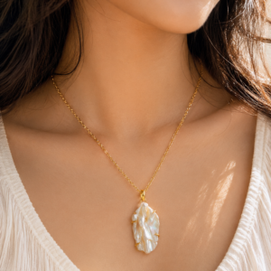Natural Bluster Pearl Pendant